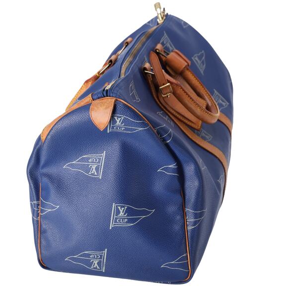 Louis Vuitton Keepall 45 America's Cup Boston Bag M80014 San Diego Blue - Picture 4 of 9